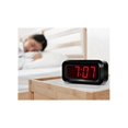 thumbnail image 2 of (rouge) Horloge Numrique, Mode Nuit Automatique, 3 Niveaux De Luminosit Led, Aliment Par Batterie, 12/24 Heures, Rveil Pour Enfants, Personnes Ges, 2 of 5