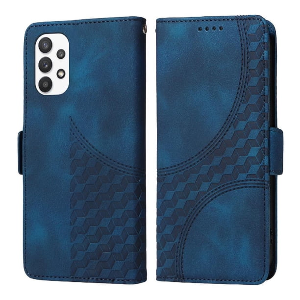 Funda GANGXUN para Samsung Galaxy A32 5G con diseño acolchado elegante, cuero PU, protección total y ajuste preciso