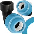 thumbnail image 4 of IC packaging with 4 PE pipe elbow 90° bend PN16 (32mm x 1 inch AG)., 4 of 5