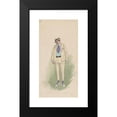 thumbnail image 2 of Will R. Barnes 14x24 Black Modern Framed Museum Art Print Titled - Small Town Cut-Up (1922 - 1923), 2 of 5