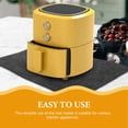 thumbnail image 1 of FONDOTIN Kitchen Countertop Anti-Skid Pad 1Pcs Air Fryer Mat Black Felt Silicone Coating Heat Insulation Rectangular, 1 of 7