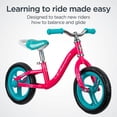 thumbnail image 2 of Schwinn Elm Balance Bike, 12-Inch Wheels, Single Speed, Pink, 2 of 7