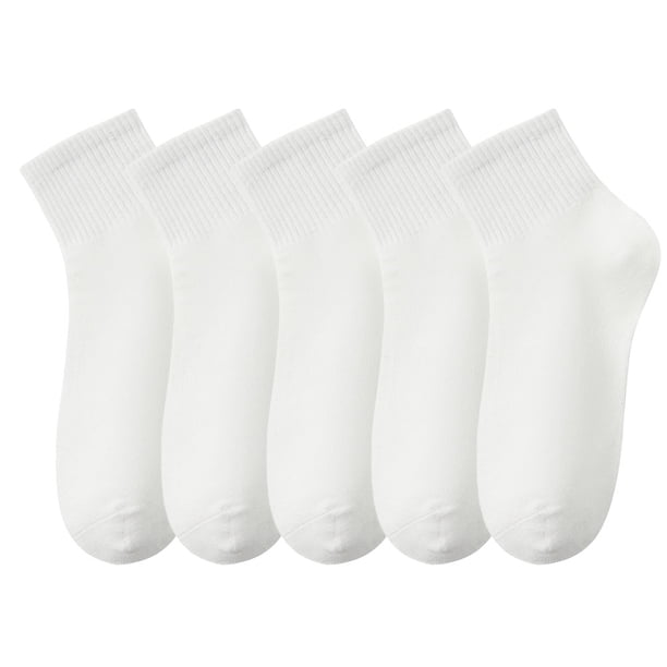 Calcetines de algodón para niñas, calcetines deportivos de color sólido, calcetines de algodón de primavera y verano