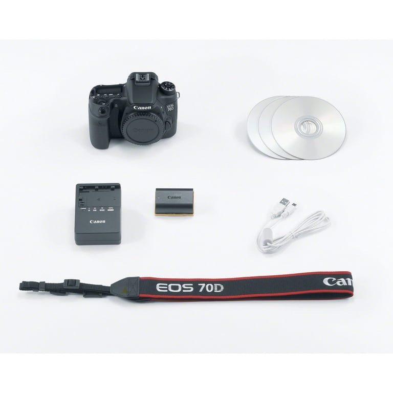 Pre-Owned Canon EOS 70D DSLR Camera Body, 20.2MP APS-C Digital