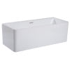 thumbnail image 6 of ALFI brand AB8858 59 inch White Rectangular Acrylic Free Standing Soaking Bathtub, 6 of 8