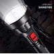 thumbnail image 5 of Linterna LED superbrillante de 1000 lúmenes | Zoomable y recargable | 3 modos de iluminación | Resistencia al agua IPX6 | Indicador de potencia | Luz táctica portátil para exteriores, 5 of 5