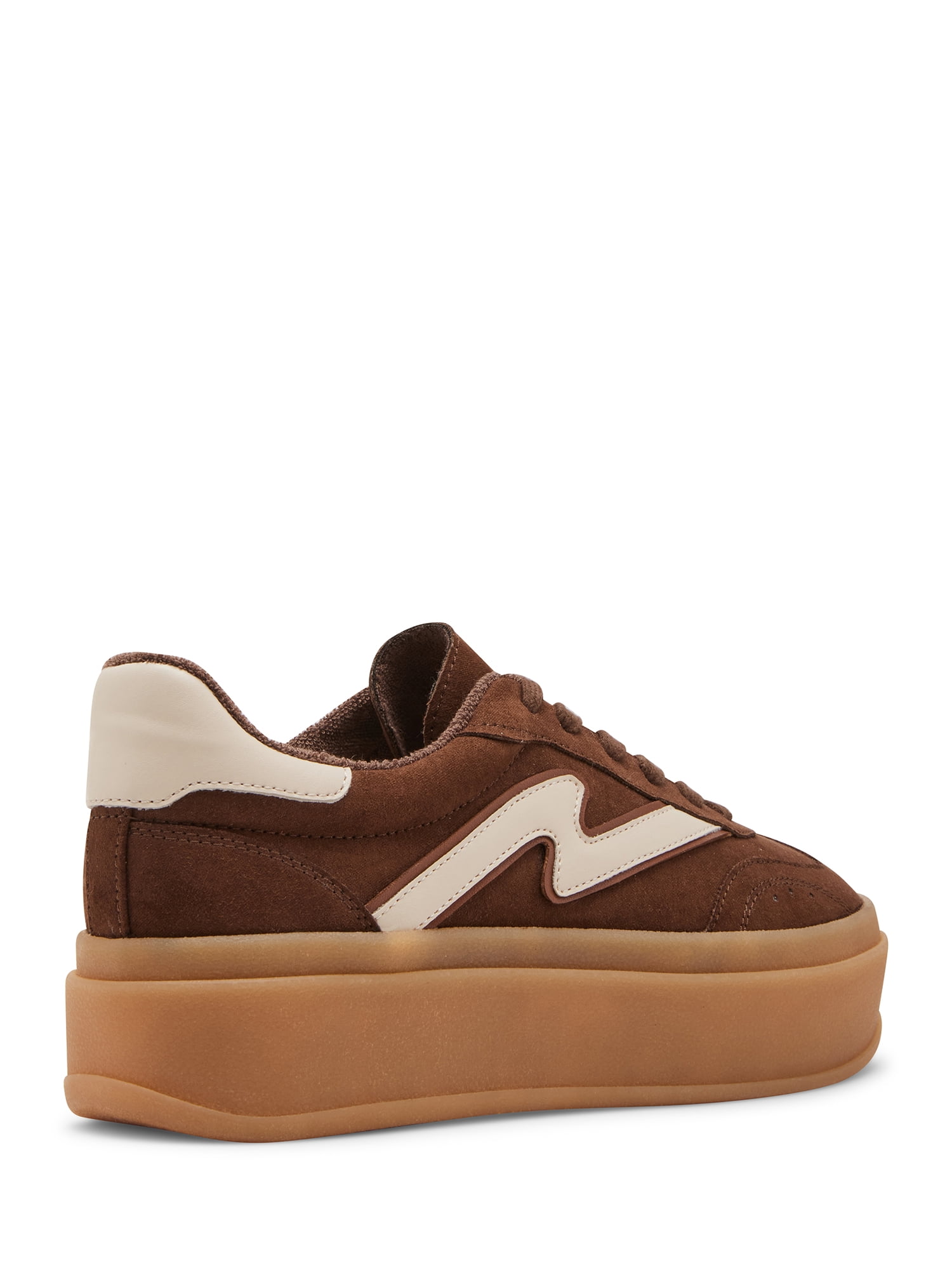 Madden Girl Women's Mightty Gum Sole Lace-Up Platform Sneaker