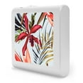 thumbnail image 6 of Plug in Dimmable LED Night Light with Dusk to Dawn Auto Sensor, Adjustable Brightness, Warm Light, Auto On/Off Nightlight for Bathroom, Hallway, Nursery, Bedrooms - Colorful Palm Fronds, 6 of 7