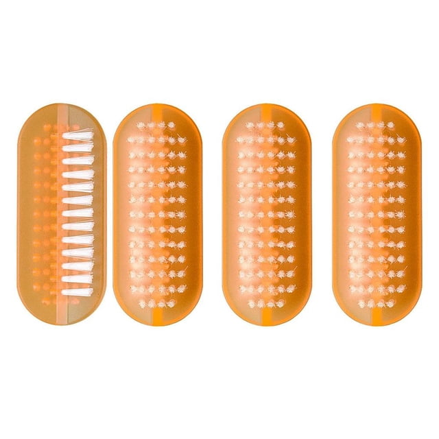 Double-sided Nail Brush Set, Dense and Angled Bristles for Cleaning, for Home Use