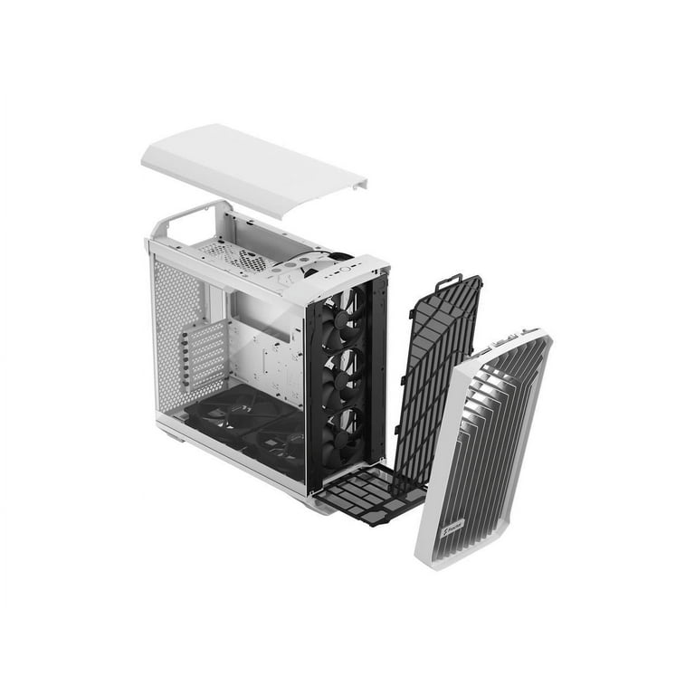【新古品】Fractal Design Torrent White TG Fractal Design Torrent Nano ITX Tower Case - White TG Clear