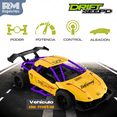thumbnail image 2 of Carro de Control Remoto de Alta Velocidad Rm Regalomex Escala 1:18 amarillo Mediano, 2 of 7