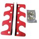 thumbnail image 4 of Soporte de Pared para Barra Soporte Resistente Y Protector para Barra de Musculación Accesorio Colgante Antiresbalones Diseño Compacto Adecuado para Á Rojo, 4 of 9