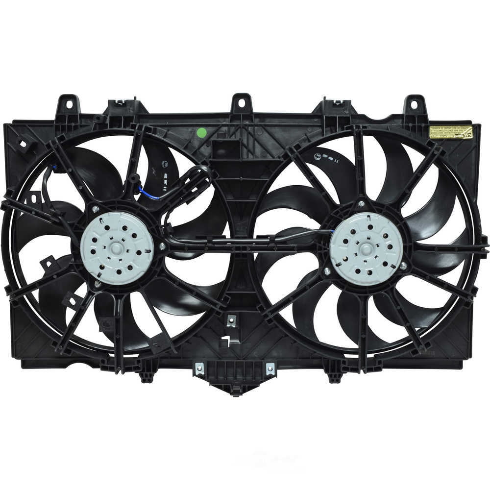 UAC FA 50588C Dual Radiator and Condenser Fan Assembly