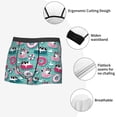 thumbnail image 5 of Kdxio Men's Boxer Briefs with Swimming Bulldog Print - Comfortable and Breathable Underwear for Everyday Wear, 5 of 7
