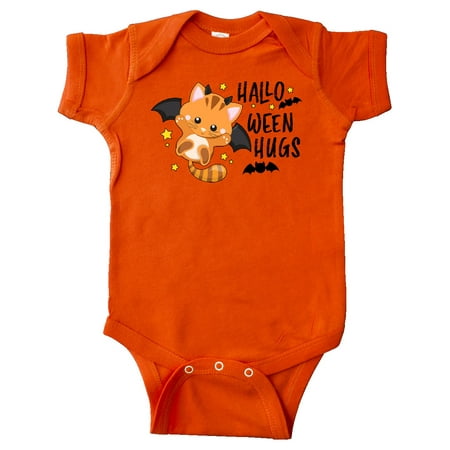 

Inktastic Halloween Hugs with Cute Vampire Cat Bat Gift Baby Boy or Baby Girl Bodysuit
