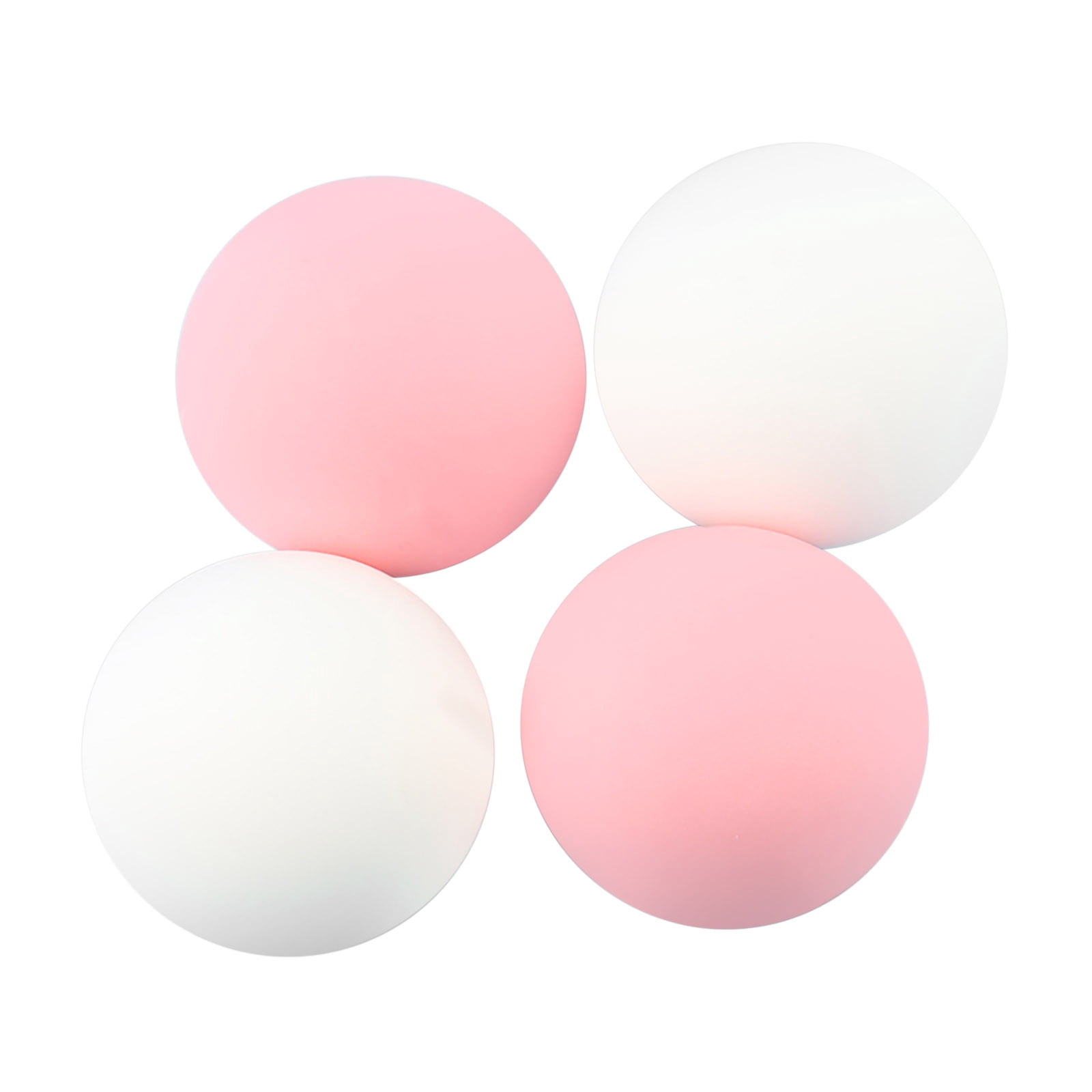 Stress Balls Fidget Toys, Squishy Fidget Toys For Anxiety, Stress Relief Toys, Soft Sensory Toys, Pink And White 4 Pack