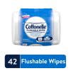 Cottonelle Ultra Fresh Flushable Wet Wipes, 1 Tub Pack, 42 Wipes per Pack (42 Total)