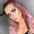 thumbnail image 2 of Temporary Rhinestone Sticker Face Gemstone Sticker Acrylic Crystal Face Body Jewels For Theme Parties Festivals, 2 of 5