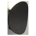thumbnail image 1 of Aplique de pared para interiores Luces de pared LED Lámpara de pared moderna negra Apliques de pared hacia arriba Luz decorativa de aluminio para dormitorio Sala de estar Cocina, luz blanca - 7W brillar Electrónica, 1 of 5