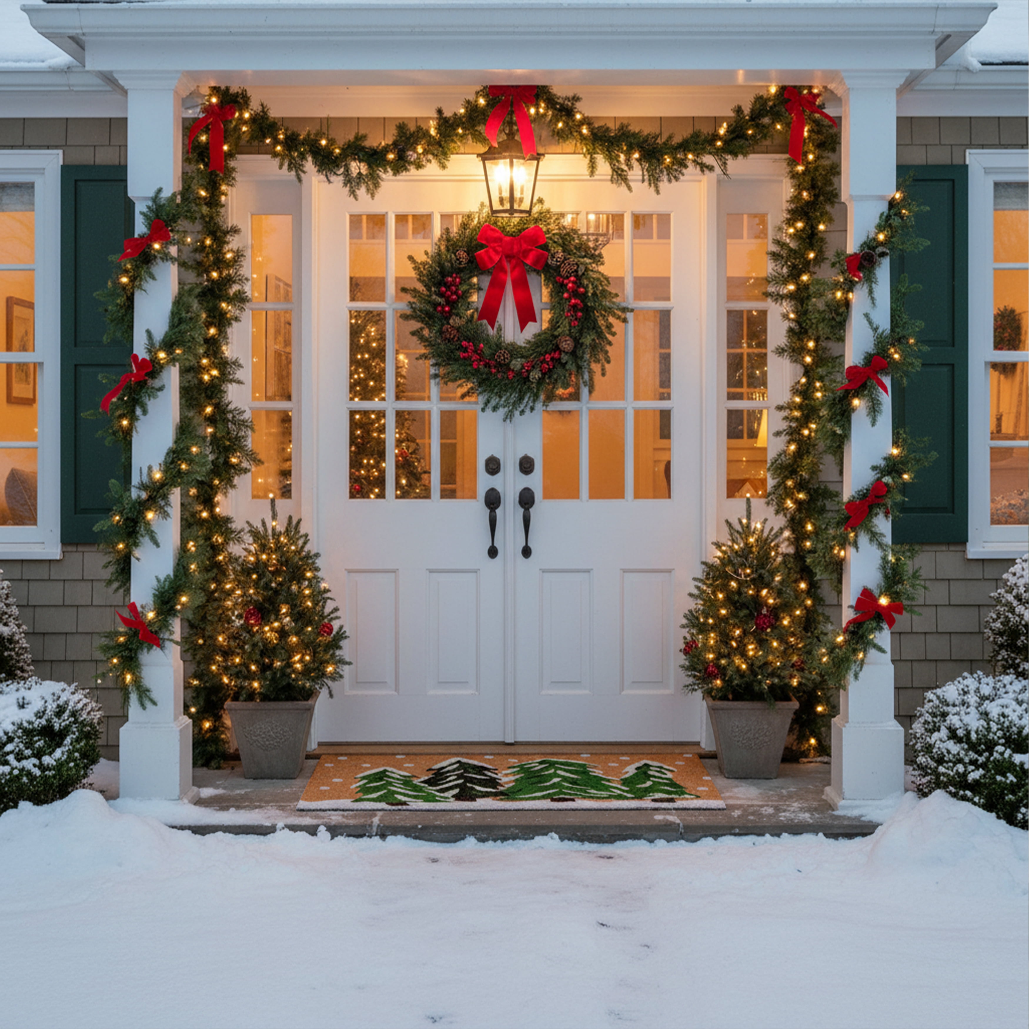 Calloway Mills Christmas Winter Wonderland Doormat