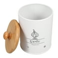 thumbnail image 2 of Kitchen Garlic Holder Garlic Ginger Keeper Multi-functional Onion Holder with Lid, 2 of 4