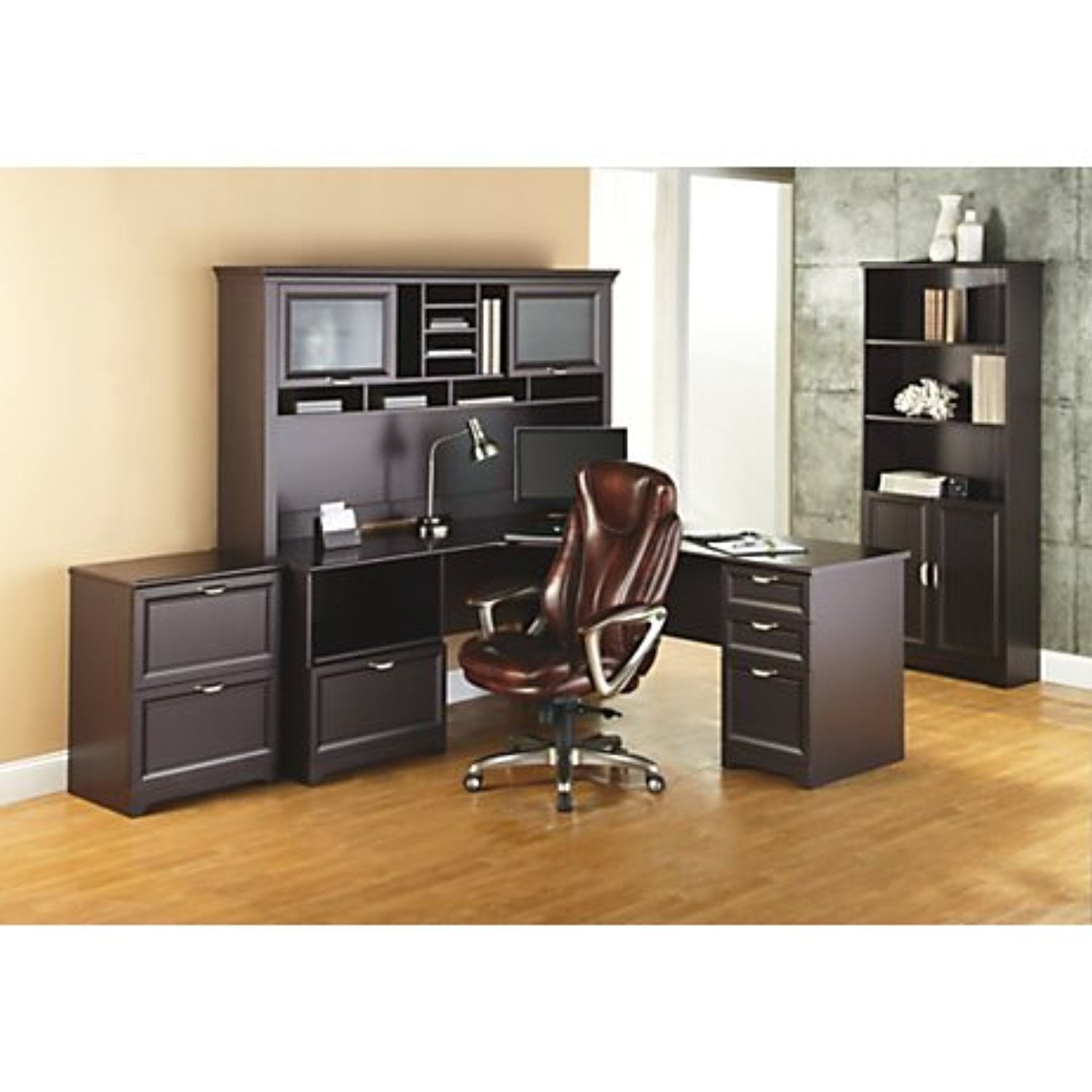 Realspace Magellan Performance Collection Hutch Espresso Com