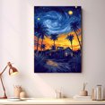 thumbnail image 2 of Howes Cave Travel Canvas Art Print, New York Canvas Wall art, Howes Cave Travel Canvas Starry Night, New York Decor Travel Artwork - 95AZ597, 2 of 2