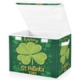 thumbnail image 2 of Iauyy Large Storage Box with Lid - Foldable Home Storage Bins for Clothes Toy Holiday Decor, The Joy Of The Festival (42*32*30cm), 2 of 6