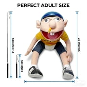 Handmade Jeffy Puppets, Plush Fabric, 23 inch
