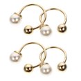 thumbnail image 3 of 4PCS Mujeres Seguridad Perla Broche Pines Multifuncional Durable Broche Pines, 3 of 5