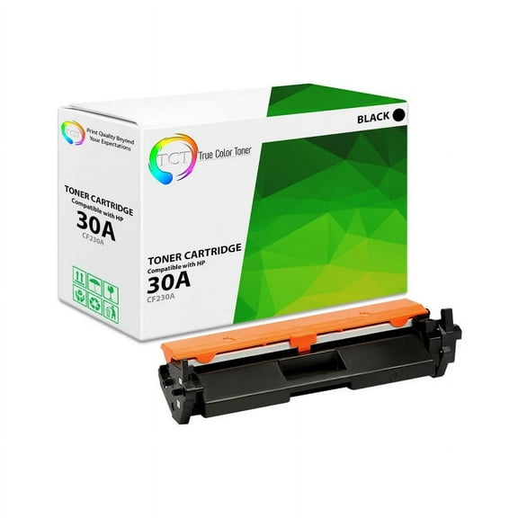 TCT 30A Toner Cartridge - Premium Compatible Replacement for 30A CF230A Black
