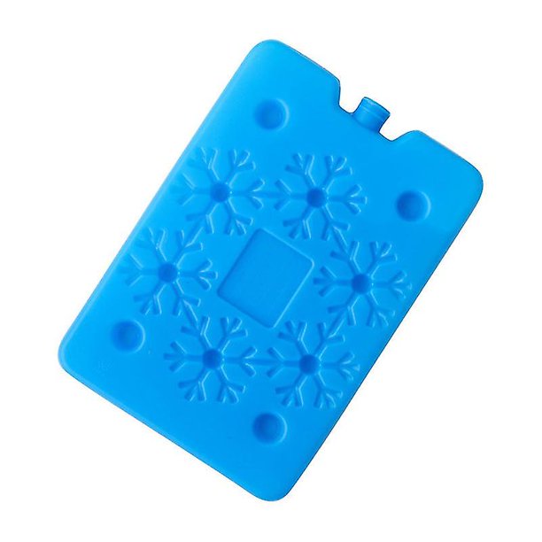 Bolsas de hielo reutilizables para lonchera y hielera: juego de 2, diseño divertido y colorido YGWL