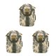 thumbnail image 4 of Greeniant Bolsa de accesorios Bolsa impermeable al aire libre Hebilla Bolso de nylon Bolsas de cintura multifunción Paquete Camping Camuflaje gris Type1 NO1 Greeniant CBP375506, 4 of 6