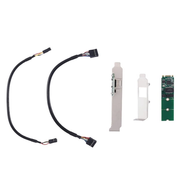 Adaptador de Red Gigabit Base-T de 2,5G, Chip I225, Llave M.2 B/M de 2500Mbps para PCIe, Tarjeta Ethernet de 2,5Gb, Tarjeta Controladora LAN RJ45