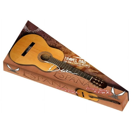 Dean PC PK Acoustic Guitar ESPana Pack W/ Foot Stool & Gig Bag Package Pcpk New
