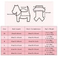 thumbnail image 3 of Pet AntiDust Pants, Anti-Slip Waterproof Rain SnowBoots with Adjustable Suspender, Dog PawProtector Shoes Outdoor Walking/Hiking DirtyProof Belly for Small, Medium-Sized Dogs, 3 of 9
