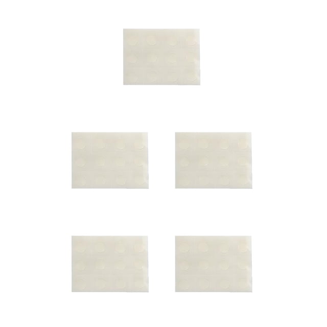 Injueey Pegamento Punto Ligero Globo transparente Accesorio Adhesivo Sello de cera Pegatinas Ventana Colgante Cinta Rodillo 13mm12 Granos Type1 NO1