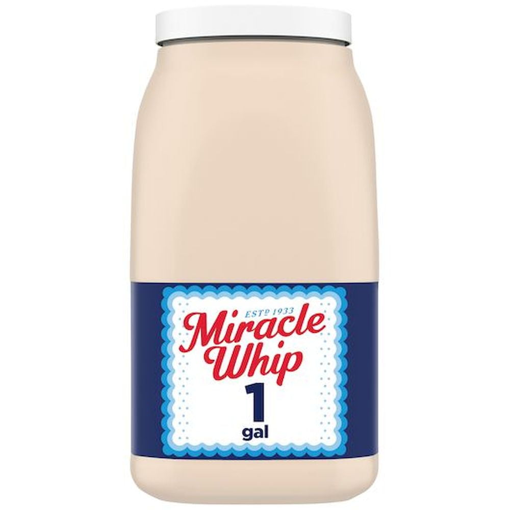 Kraft Miracle Whip Original Dressing, 1 Gallon -- 4 per Case.