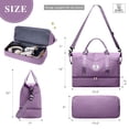 thumbnail image 2 of Gynky Travel Duffle Bag Weekender Bags for Women with Shoe Compartment Carry on Overnight Bag Gym Duffel Bag with Wet Pocket Hospital Bags for Labor and Delivery, 2 of 8