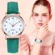 thumbnail image 2 of Reloj de cuarzo luminoso para mujer, reloj de cuero digital Reloj de cuarzo para mujer, 2 of 3