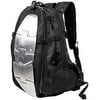 black motorcycle aluminum armor riding street dual-sport bike backpack gear bag