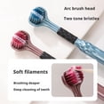 thumbnail image 4 of Three-sided Ultra Soft Bristle Toothbrush Efficient Cleaning F8L2 SNF YDD, 4 of 7