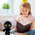 thumbnail image 4 of Bob Plush Toy - Plush Figure Toys, Slap Battles Bob Plush Toy | Soft Realistic Anime Plush Toy, Comfortable Cute Cartoon Hugging Pillow Doll for Christmas Kids Girls Birthday, 25cm, Black, 4 of 9