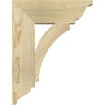 thumbnail image 3 of Ekena Millwork 4"W x 14"D x 18"H Thorton Traditional Rough Sawn Bracket, Douglas Fir, 3 of 4
