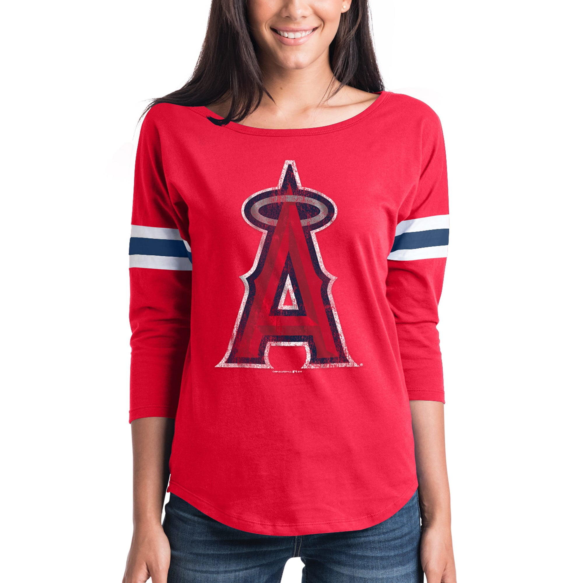 plus size angels baseball shirts