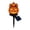 A013- Color M, variant on Halloween Solar Pathway Lights, Pumpkin Solar Lights Outdoor, Solar Powered Halloween Decorations, Waterproof Jack O Lantern Stake Light for Yard Garden Lawn, 1 Pack
