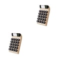 thumbnail image 3 of Inteprter Calculadora simple Estudiante Papelería Dispositivo de cálculo Accesorios de oficina Estilo retro Tamaño compacto Duradero Type2 NO2, 3 of 6