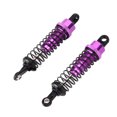 thumbnail image 3 of 1/16 RC Car , Front Rear Aluminum Alloy  Flexibility Adjustable 73mm Length Model Truck Damper 2pcs  For Replacement Purple, 3 of 8