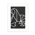 thumbnail image 1 of Origa Dog Geometric Shape Desktop Photo Frame Picture Display Decoration Art Painting, 1 of 3