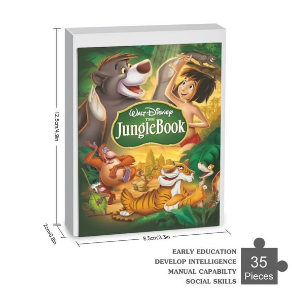 The Jungle Book Jigsaw Puzzle 35/70/120/200/300/500/1000 Piece High Quality Birthday Gift